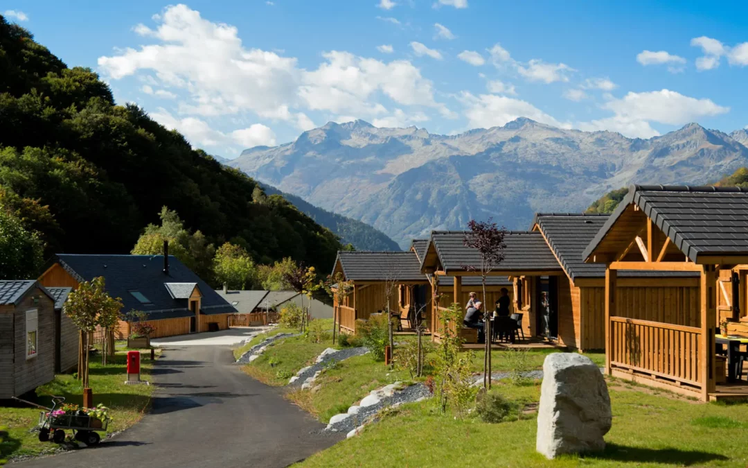 Chalet en bois pour 4 à 6 personnes