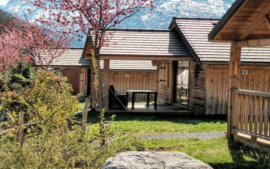 Wooden chalet for 2 to 4 people